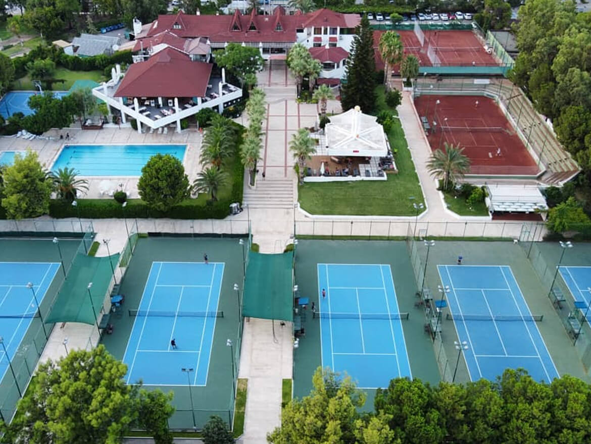 Çim Halı Saha, Tenis Kortlarının Proje Uygulamaları